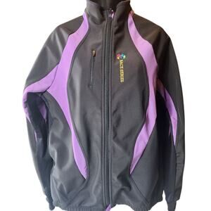 Team Ortho Jacket Womens Large Race Softshell Running Windbreaker Marathon